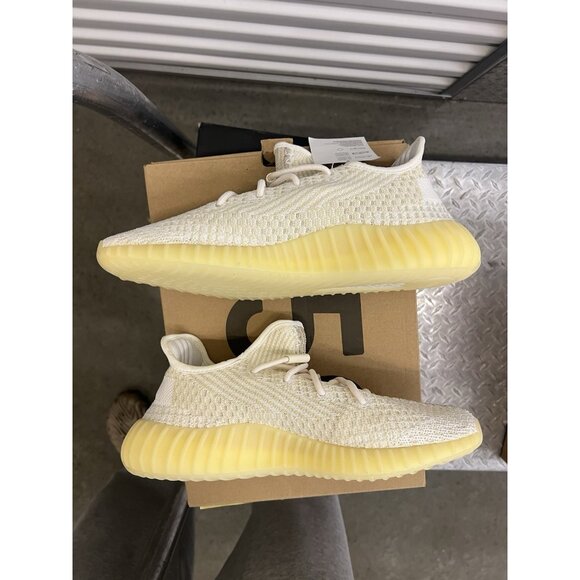 Adidas Yeezy Boost 350 V2 Natural FZ5246 Size US M 9.5 Brand New in Box - Picture 2 of 8